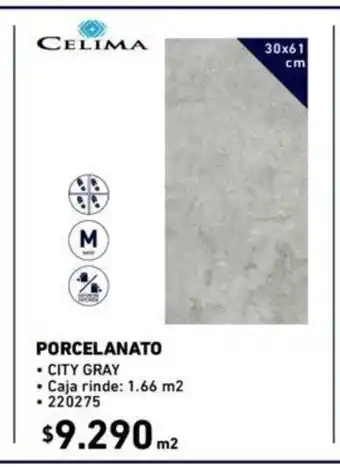Construmart Porcelanato 220275 oferta