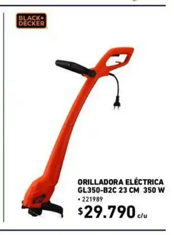 Black+Decker Orilladora Electrica GL350-B2C 23CM 350W