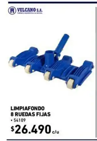 Construmart Vulcano S.A Limpiafondo 8 Ruedas Fijas oferta