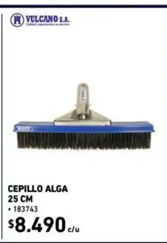 Construmart Vulcano S.A Cepillo Alga 25cm oferta