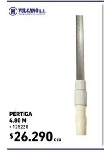 Construmart Vulcano S.A Pertiga 4.80 M oferta