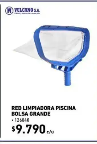 Construmart Vulcano S.A Red Limpiador Piscina Bolsa Grande oferta