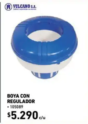 Construmart Vulcano S.A Boya con Regulador oferta