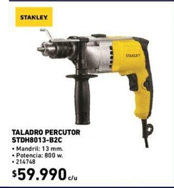 Construmart Stanley Taladro Percutor STDH8013-B2C oferta