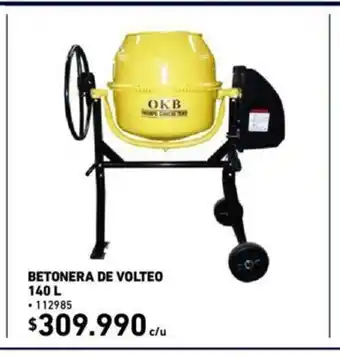 Construmart Betonera de Volteo 140L oferta
