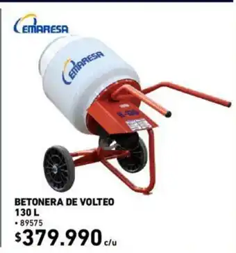 Construmart Betonera de Volteo 130L oferta