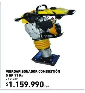 Construmart Vibroapisonador Combustion 5 HP 11 kn oferta