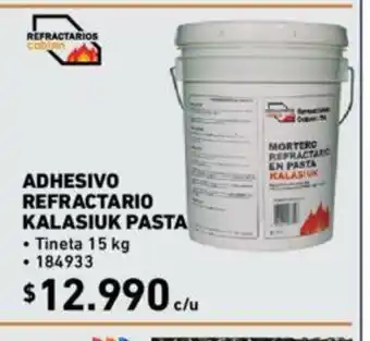 Construmart Adhesivo Refractario Kalasiuk Pasta oferta