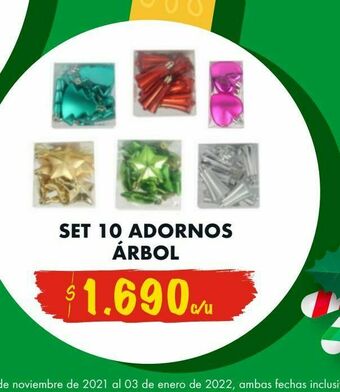 Super Bodega a Cuenta Adornos de navidad oferta