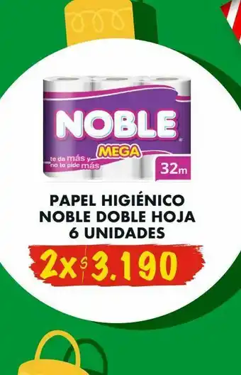 Super Bodega a Cuenta Papel higiénico noble oferta