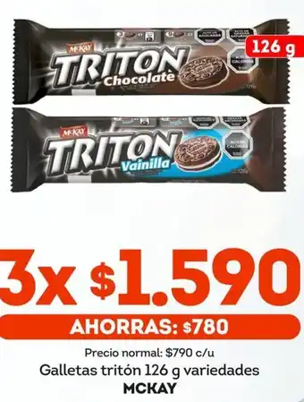 Tottus MCKAY galletas tritón oferta