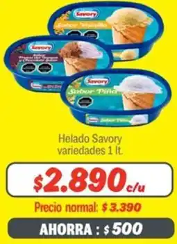 Mayorista 10 Helado savory variedades oferta