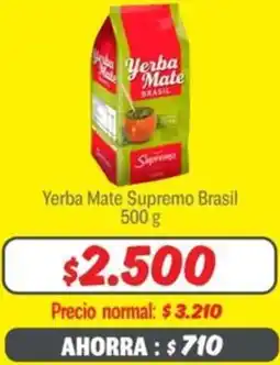 Mayorista 10 Yerba mate supremo brasil oferta