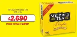 Mayorista 10 Mildred tea té ceylán oferta