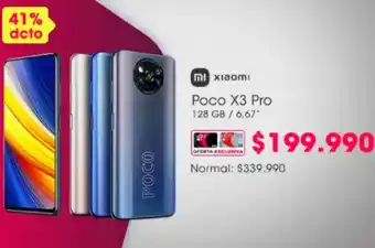 Abcdin Mi Xiaomi Poco X3 Pro 128GB / 6.67" oferta