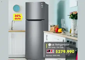 Abcdin LG Refrigerador 254 Litros / No Frost oferta