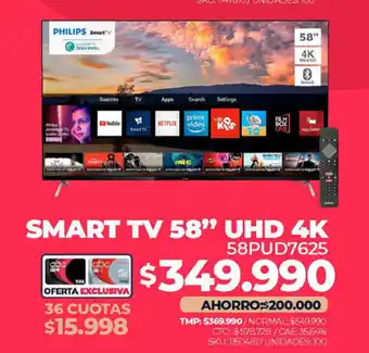 Abcdin Smart TV 58" UHD 4K oferta