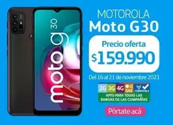 Movistar Motorola Moto G30 oferta