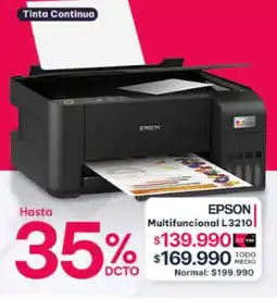 Abcdin EPSON Multifuncional L3210 oferta