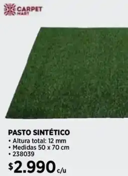 Construmart Carpet mart pasto sintético oferta