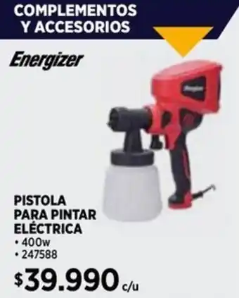 Construmart Energizer pistola para pintar eléctrica oferta