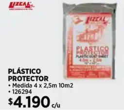 Construmart Lizcal plástico protector oferta