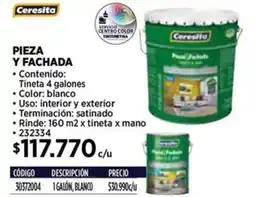 Construmart Ceresita pieza y fachada oferta