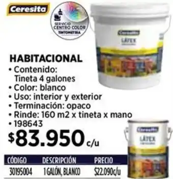 Construmart Ceresita habitacional oferta