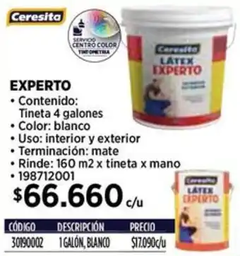 Construmart Ceresita experto oferta