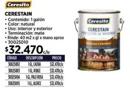 Construmart Ceresita cerestain oferta