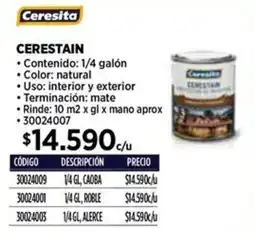 Construmart Ceresita cerestain oferta