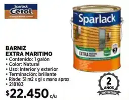 Construmart Sparlack cetol barniz extra maritimo oferta