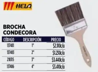 Construmart Hela brocha condecora oferta