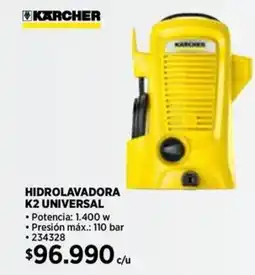 Construmart Karcher hidrolavadora k2 universal oferta