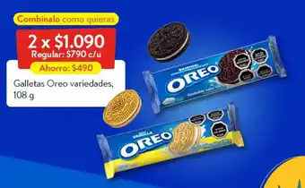 Lider Galletas Oreo variedades oferta