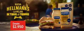 Lider Hellmann's mayonesa oferta