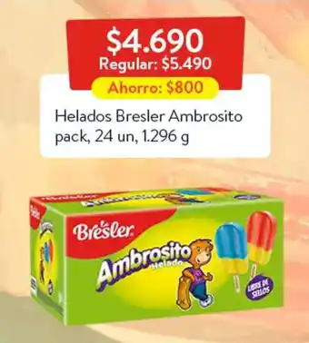 Lider Helados Bresler Ambrosito oferta