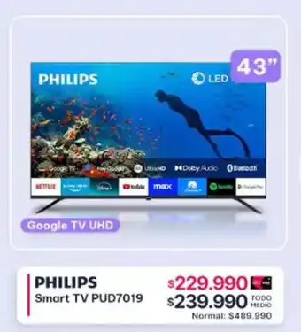 Abcdin Philips Smart TV PUD7019 oferta