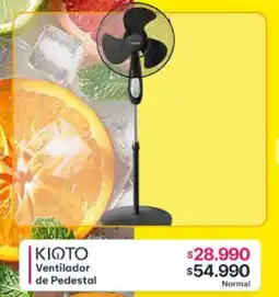 Abcdin KIOTO Ventilador de Pedestal oferta