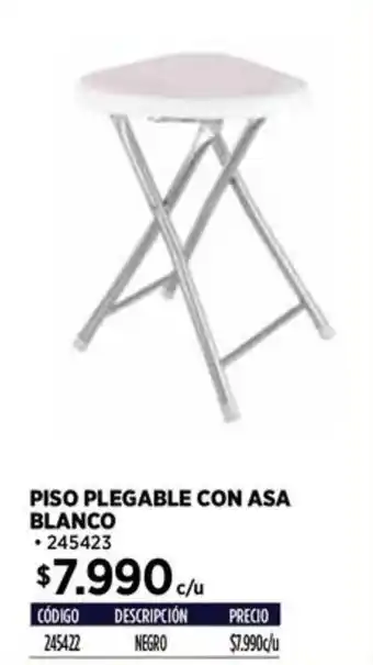 Construmart Piso plegable con asa blanco oferta