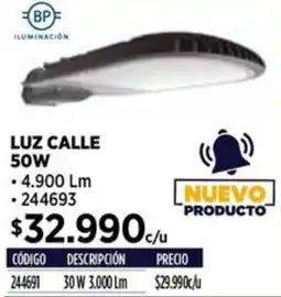 Construmart Luz calle oferta