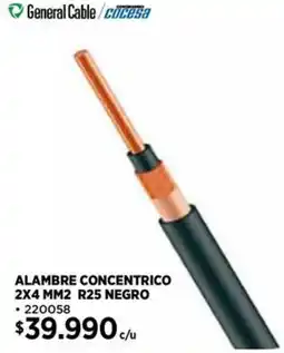 Construmart Alambre concentrico oferta