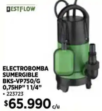 Construmart Bestflow electrobomba sumergible oferta