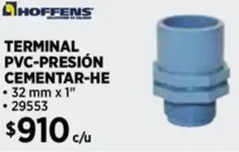 Construmart Hoffens terminal pvc-presión cementar-he oferta