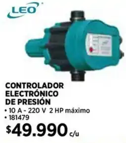 Construmart Leo controlador electrónico de presión oferta