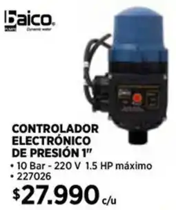 Construmart Controlador electrónico de presión 1" oferta