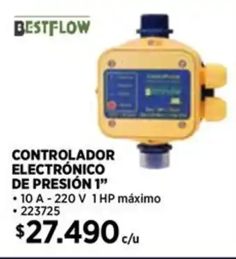 Construmart Bestflow controlador electrónico de presión 1" oferta