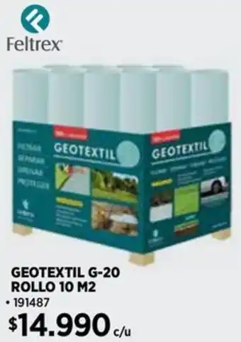 Construmart Feltrex geotextil g-20 oferta