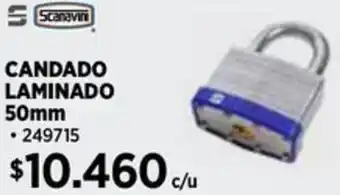 Construmart Scanavini candado laminado oferta