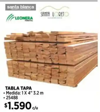 Construmart Leonera tabla tapa oferta